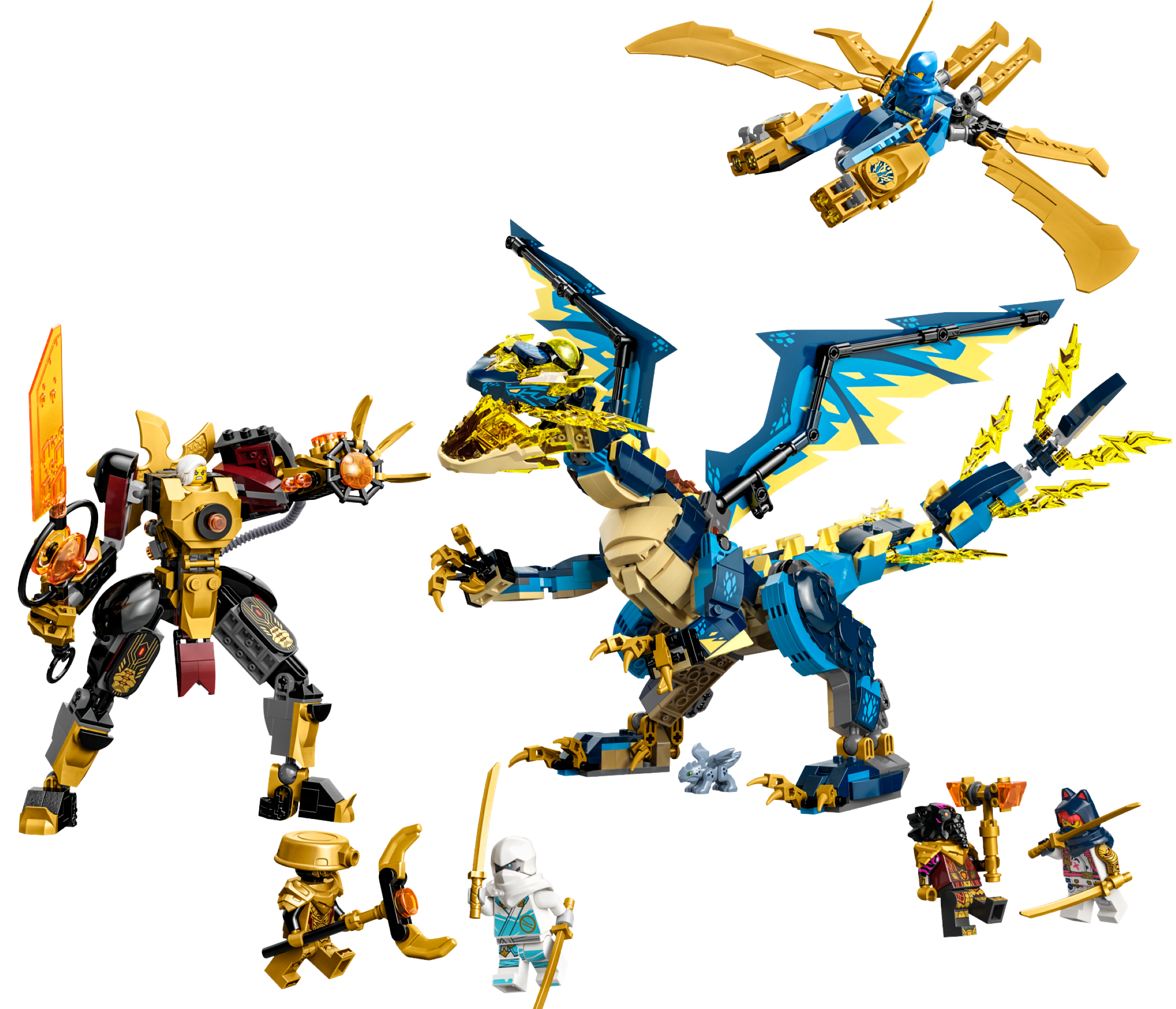 Kaiserliches Mech-Duell gegen den Elementardrachen 71796