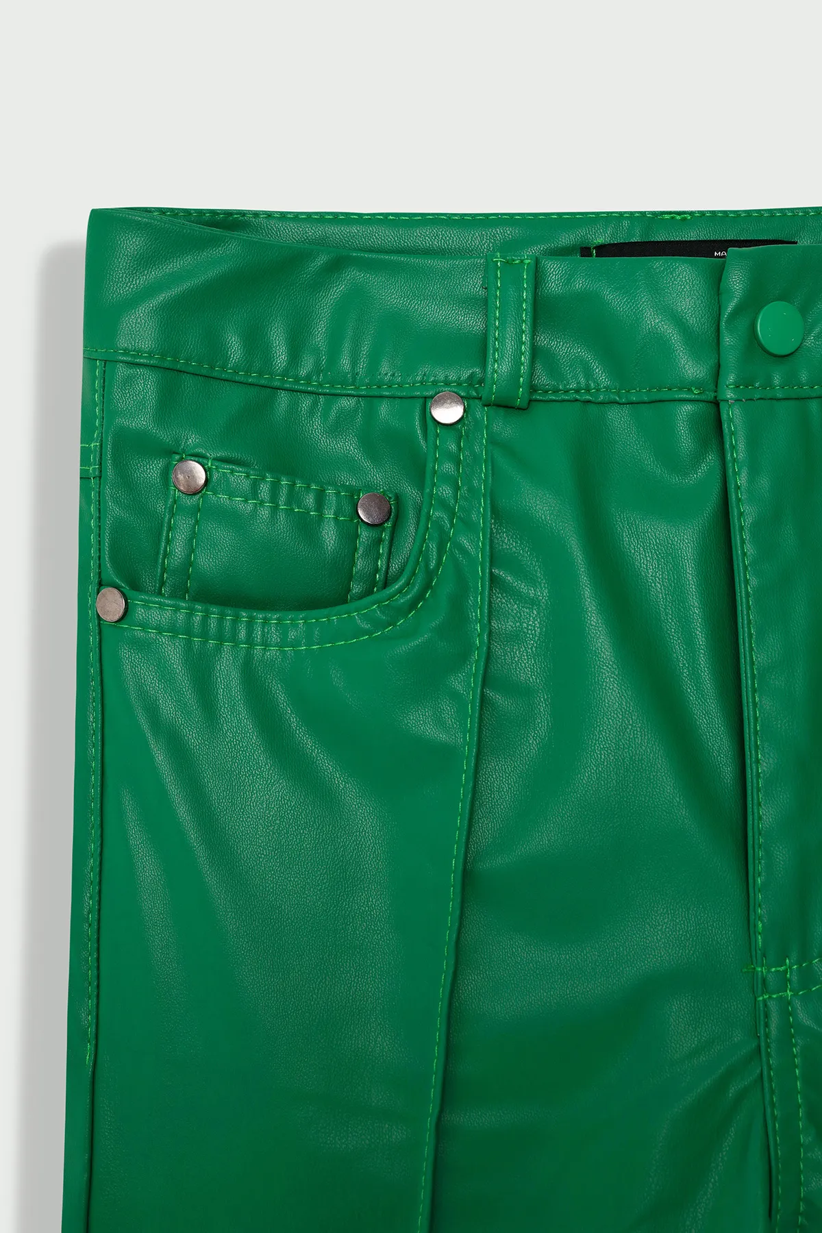 VATKALI  Gerade Lederhose Grün