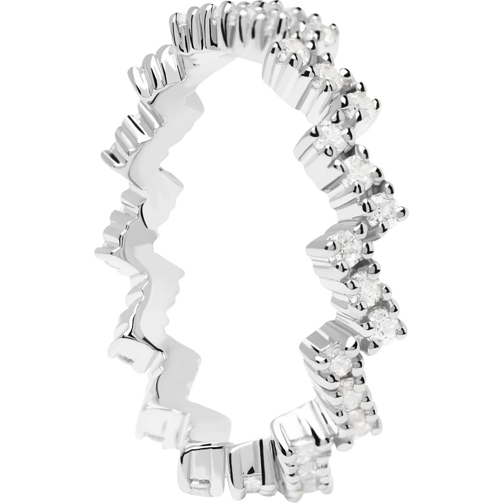 P D Paola Bague pour femme 925 Argent argent Bague