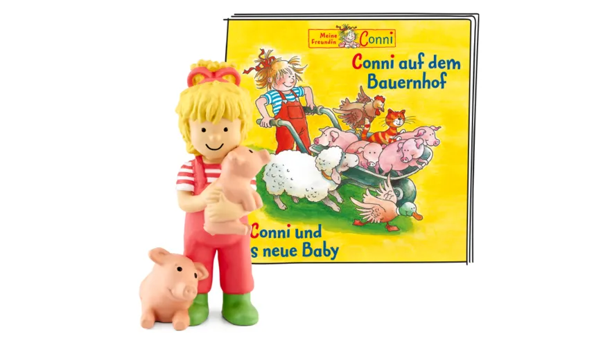 tonies - Hörfigur für die Toniebox: Conni: Conni auf dem Bauernhof / Conni und das neue Baby