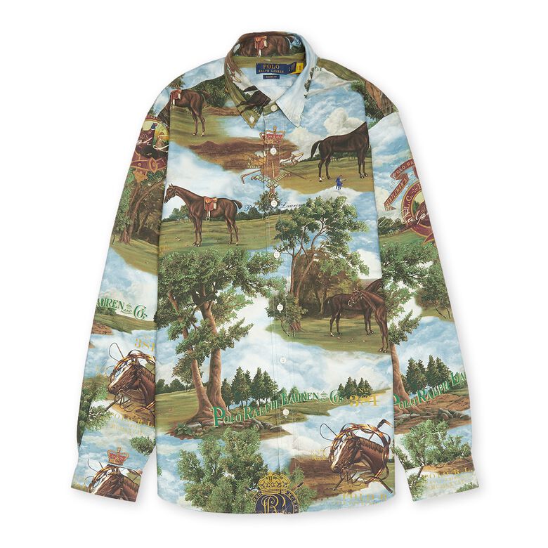 Polo Ralph Lauren Long Sleeve Sport Oxford Shirt morgan scenic