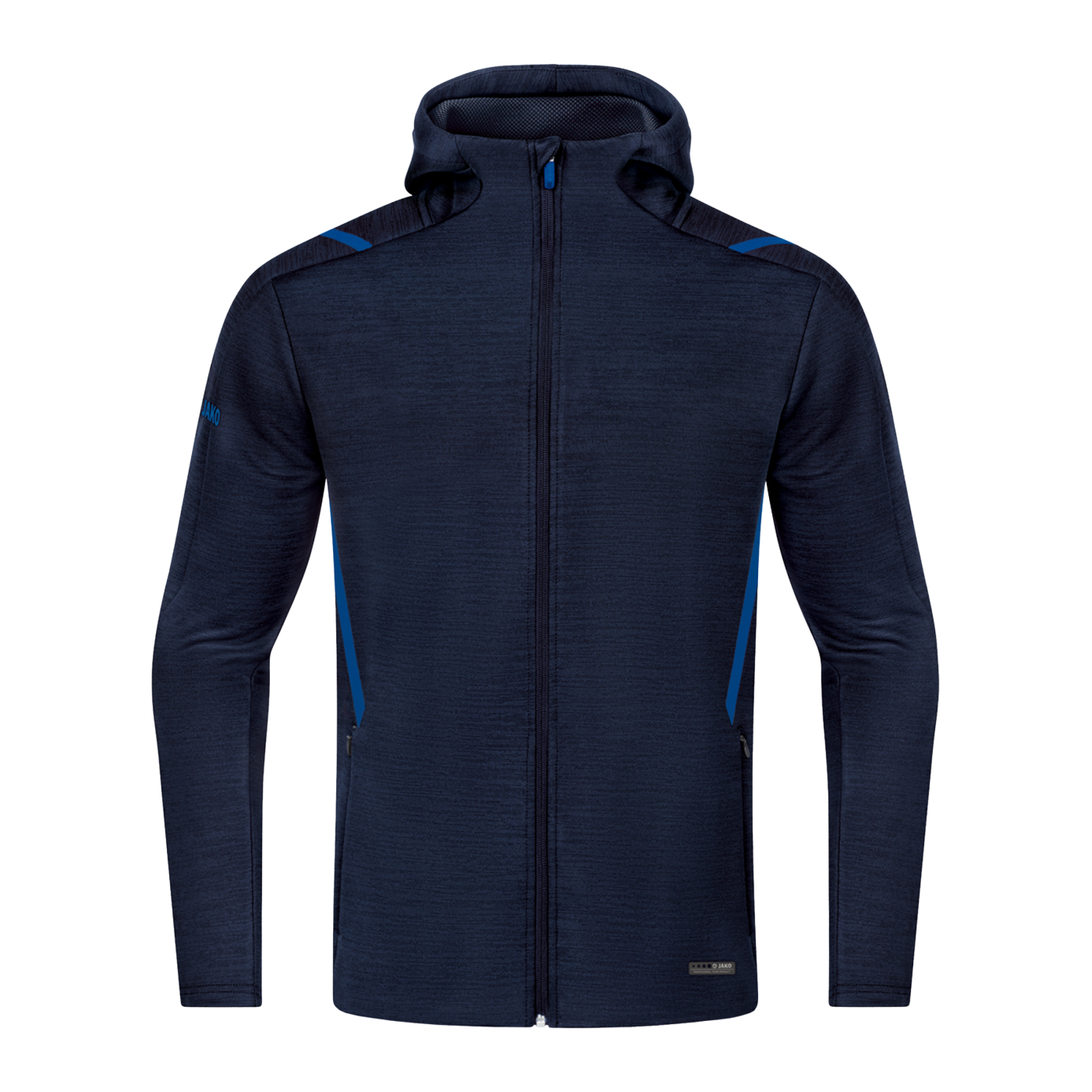 JAKO Challenge Freizeit Kapuzenjacke Blau F511