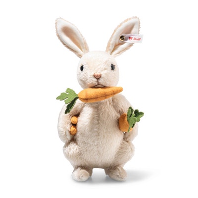 Harriet das hungrige Kaninchen, 21 cm, weiß