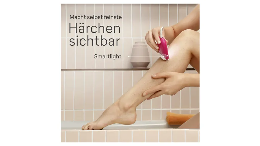 BRAUN Epilierer Silk-épil 3, 3-031 Rosa