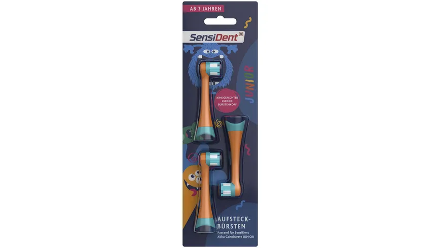 SensiDent Junior Aufsteckbürsten