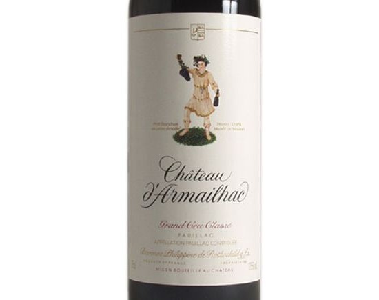 Château D'Armailhac Rouge 2002, Cinquième Cru Classé En 1855 Bordeaux Pauillac