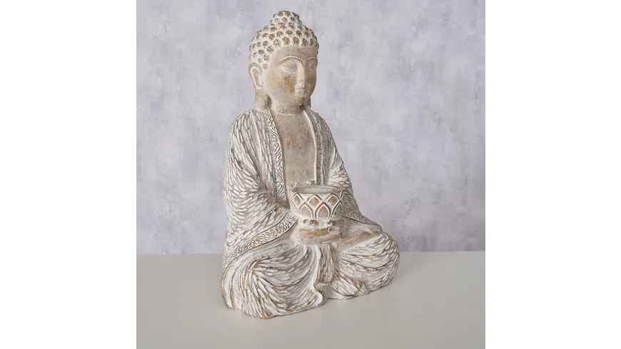 Boltze Figur Nehmet Beige