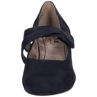 Jana Spangenpumps in blau