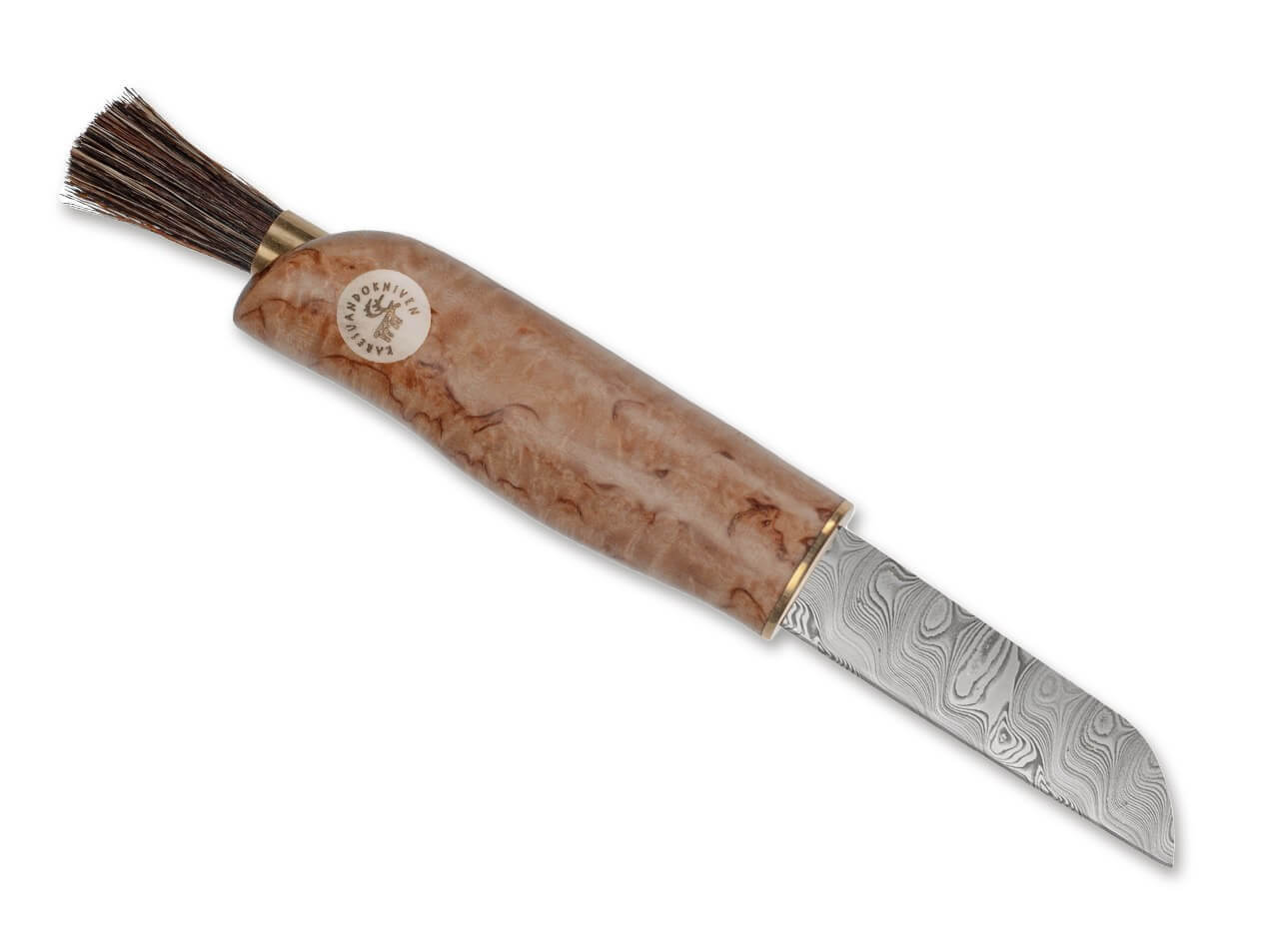 Svampkniv Zwampe Natur Damasteel Nordic Light