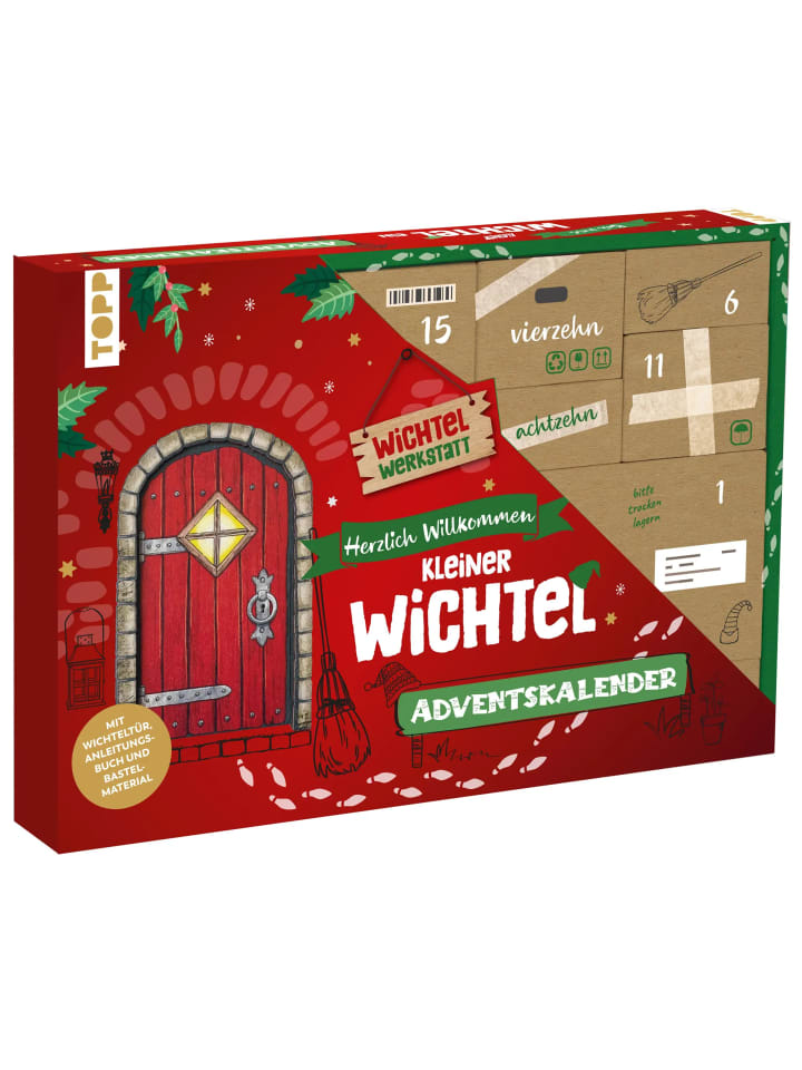 Frech Herzlich Willkommen, kleiner Wichtel - Adventskalender. Mit Wichteltür,... günstig kaufen onesize