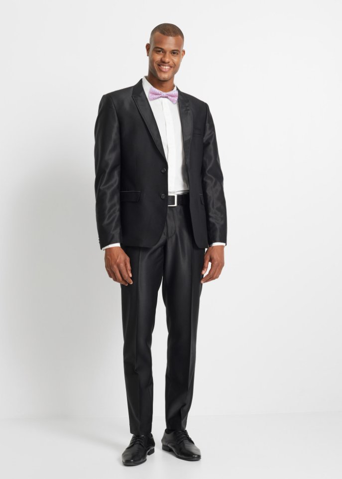 Hochzeitsanzug Slim Fit (3-tlg.Set): Sakko, Hose, Fliege