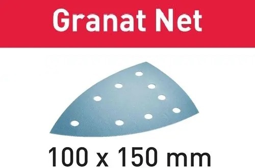 Accesorios Festool 203320 Material de lijado de malla Granat Net STF DELTA P80 GR NET/50