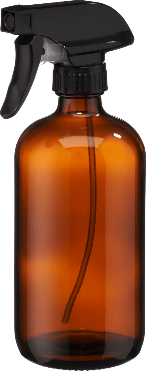 Sprühflasche aus Glas, braun (500ml), 1 St