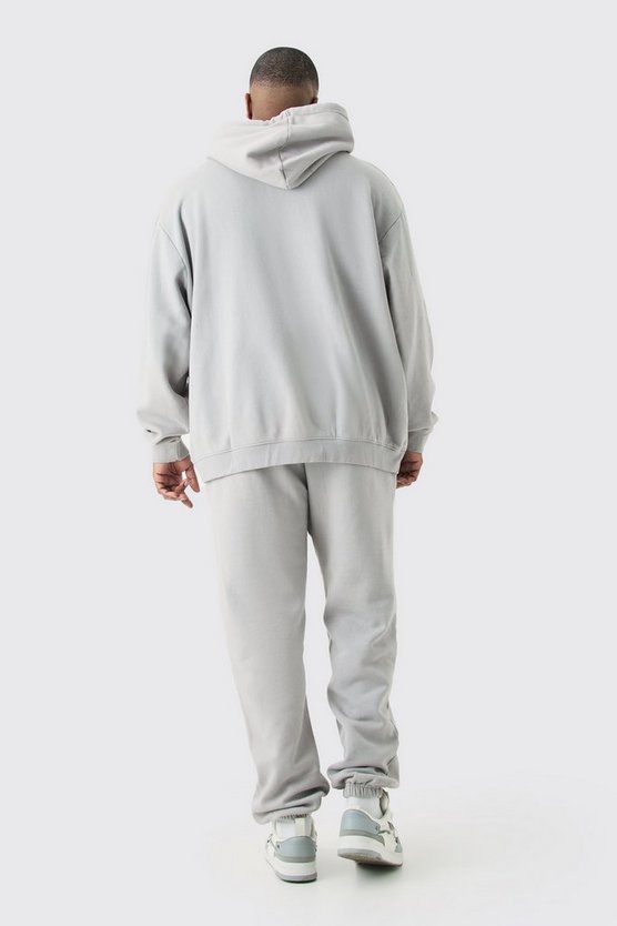 Plus Oversize Limited Trainingsanzug mit Kapuze