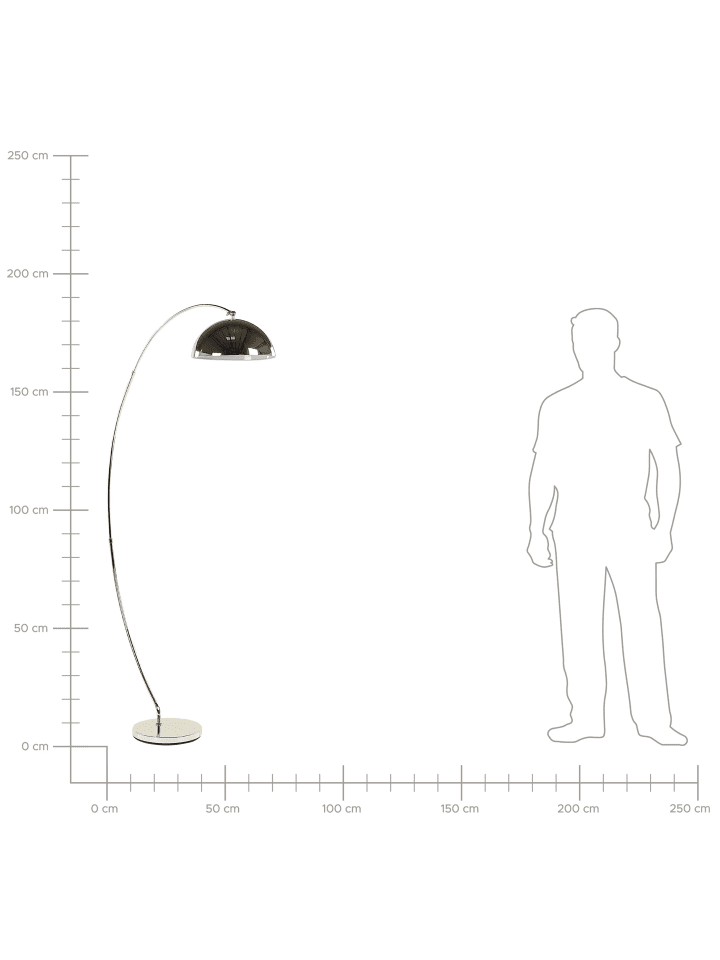 Beliani Stehleuchten KAMA in Gold - (W) 33 x (H) 188 x (L) 100 cm günstig kaufen onesize