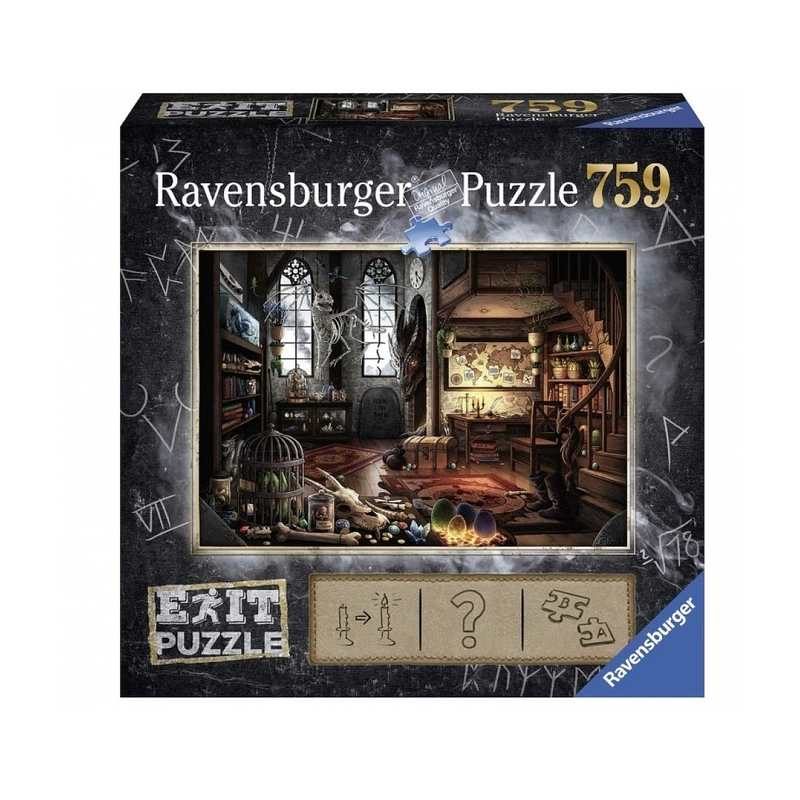 Escape puzzle l'antre du dragon 759 pièces