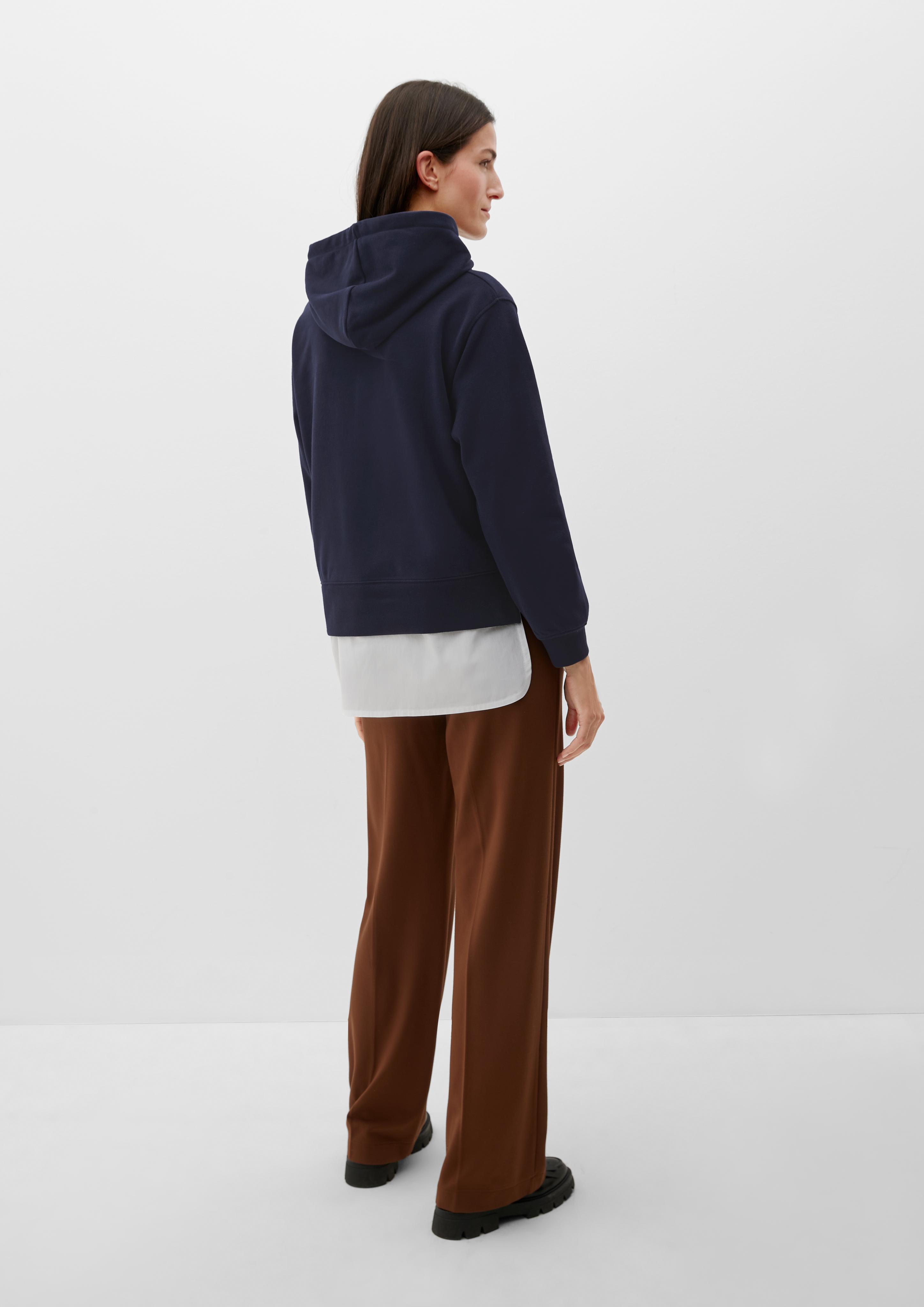 Sweatshirt in Layering-Optik  2129317-5959