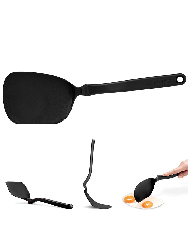 Dreamfarm Pfannenwender ''Chopula'' in Schwarz - (L)30,5 günstig kaufen onesize