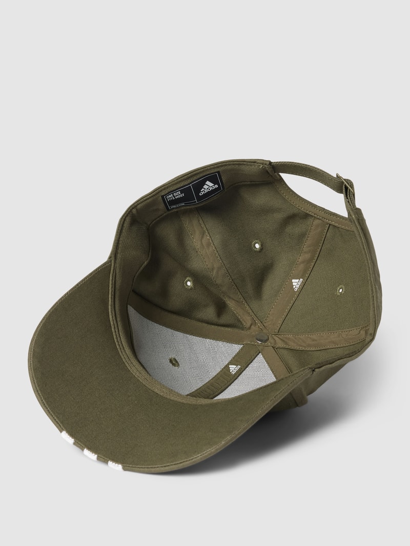 Basecap aus reiner Baumwolle in olivgrün