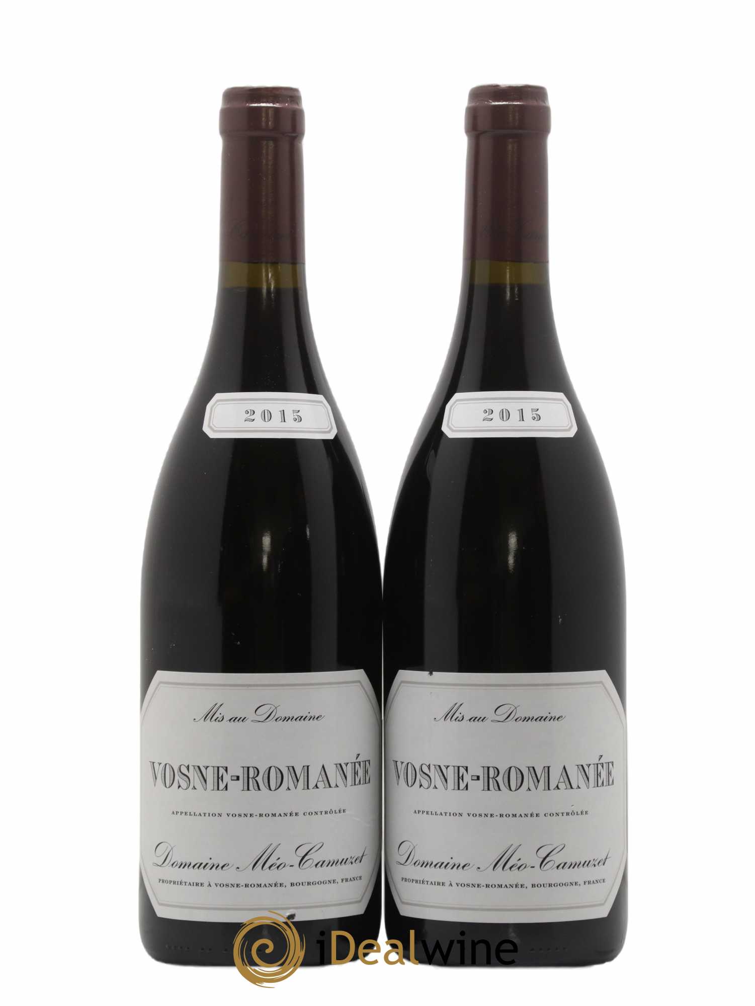 Vosne-Romanée Méo-Camuzet (Domaine)  2015 - Lot de 2 Bouteilles