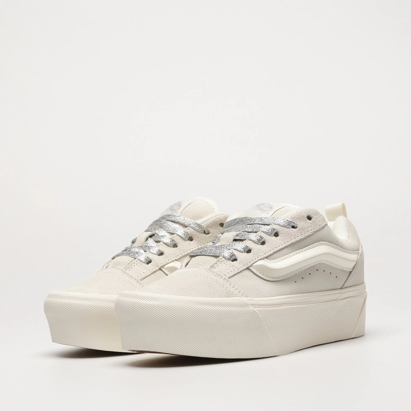 VANS KNU STACK Kremowy