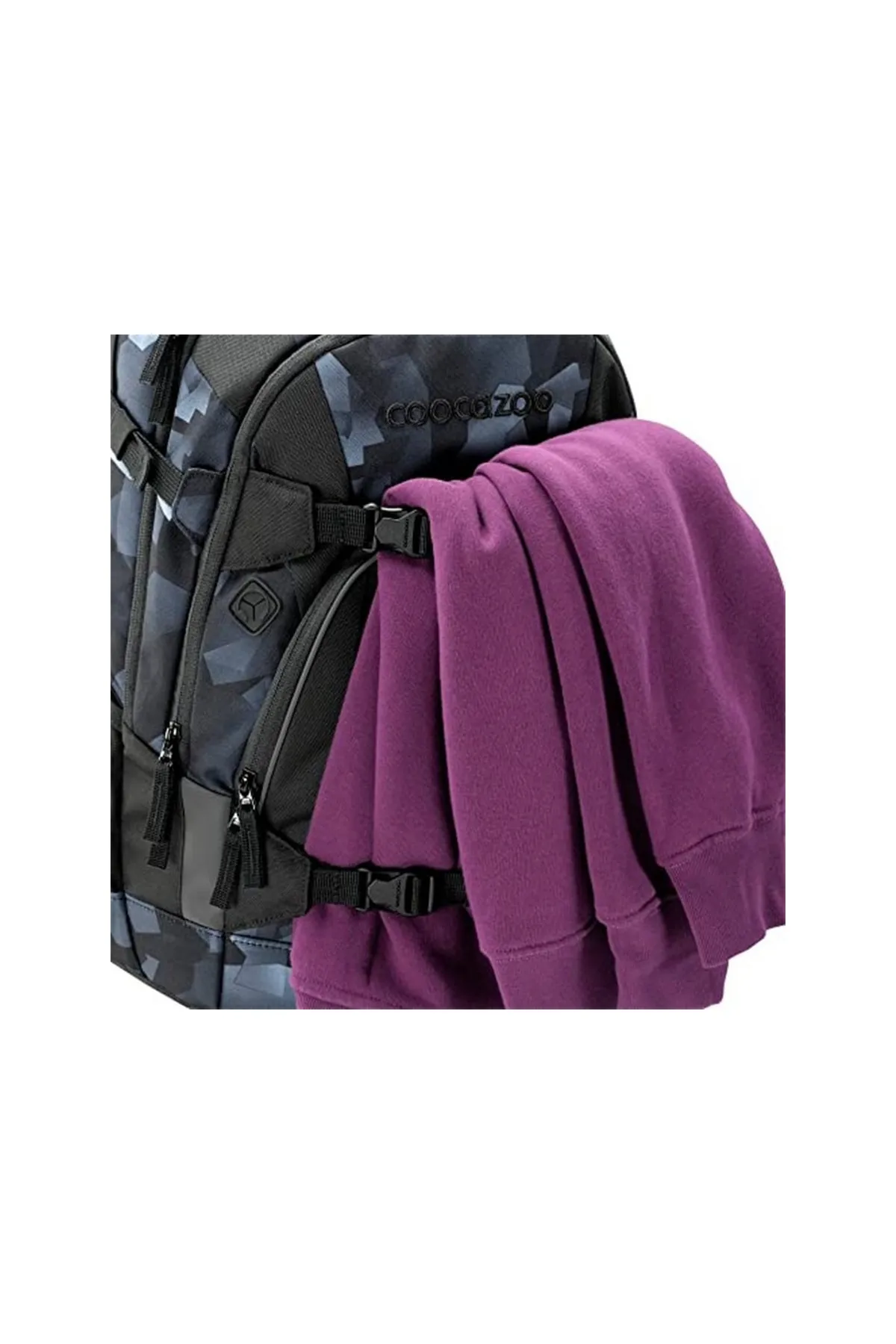 Coocazoo  Rucksack - Schwarz - Unifarben