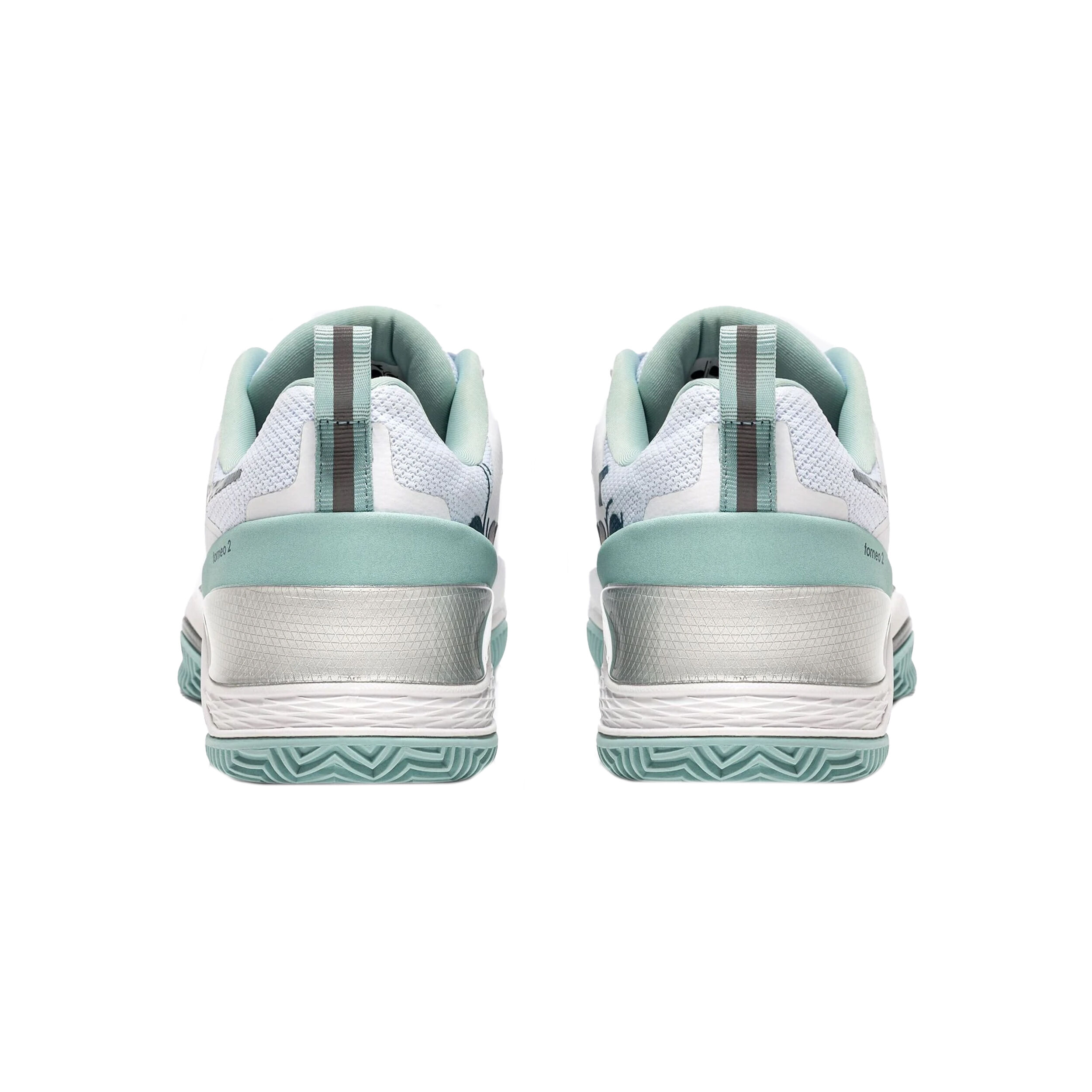 Blushield Torneo 2 Sandplatzschuh Damen - Weiß, Mint