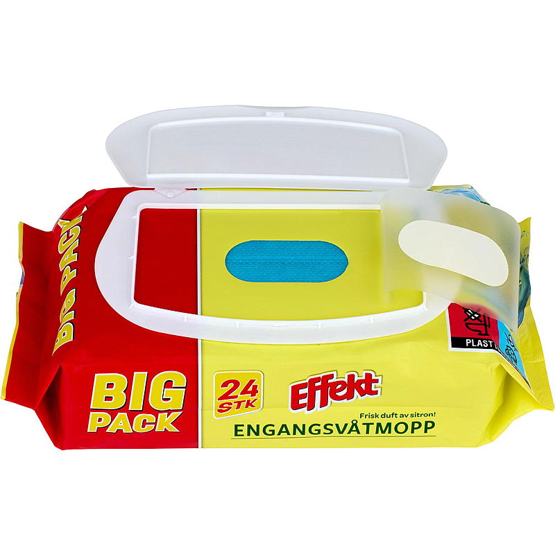 Effekt Engangsmopp 24-pk m/sitronduft Effekt
