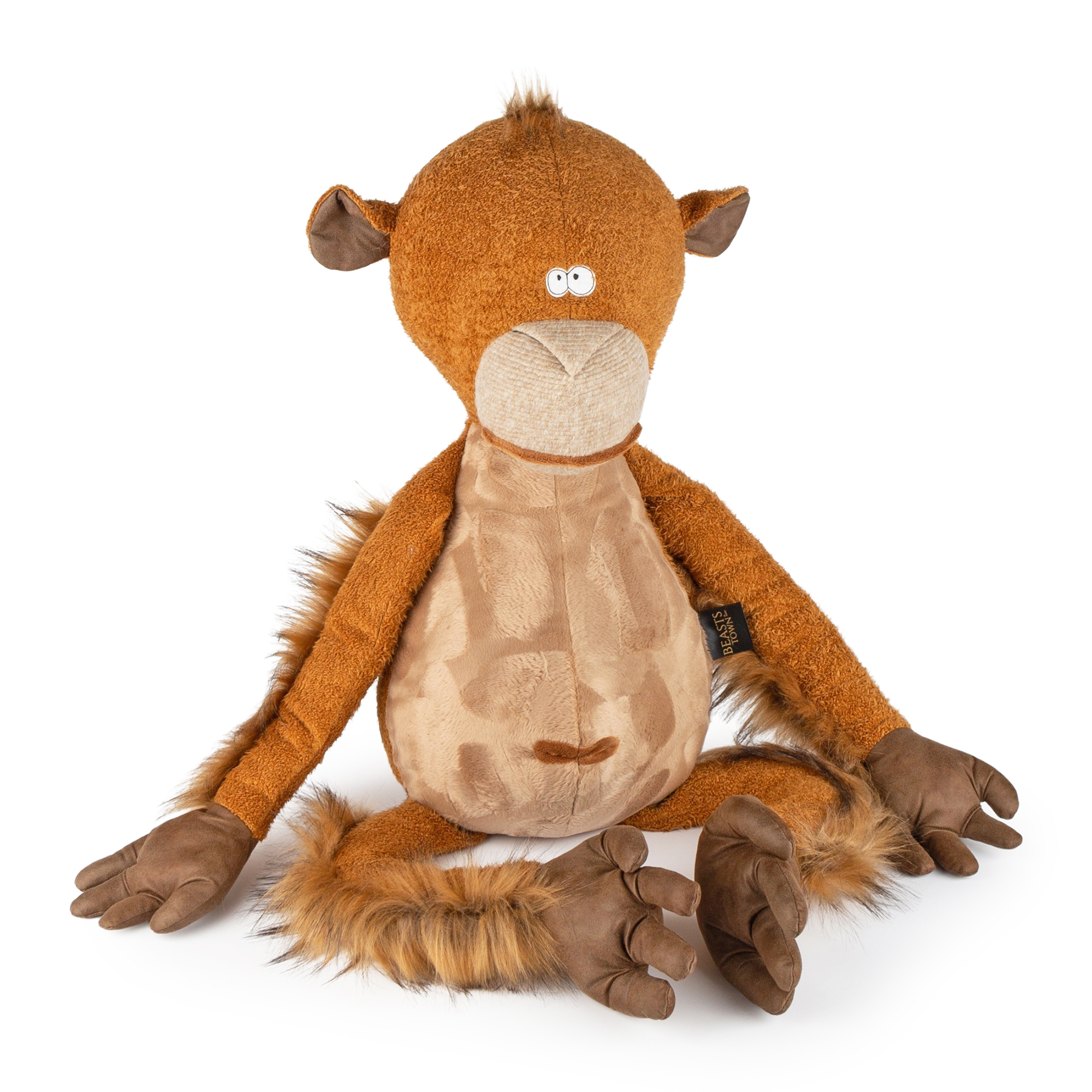 XXL Kuschelaffe Mon Key 89 cm, Beasts Town