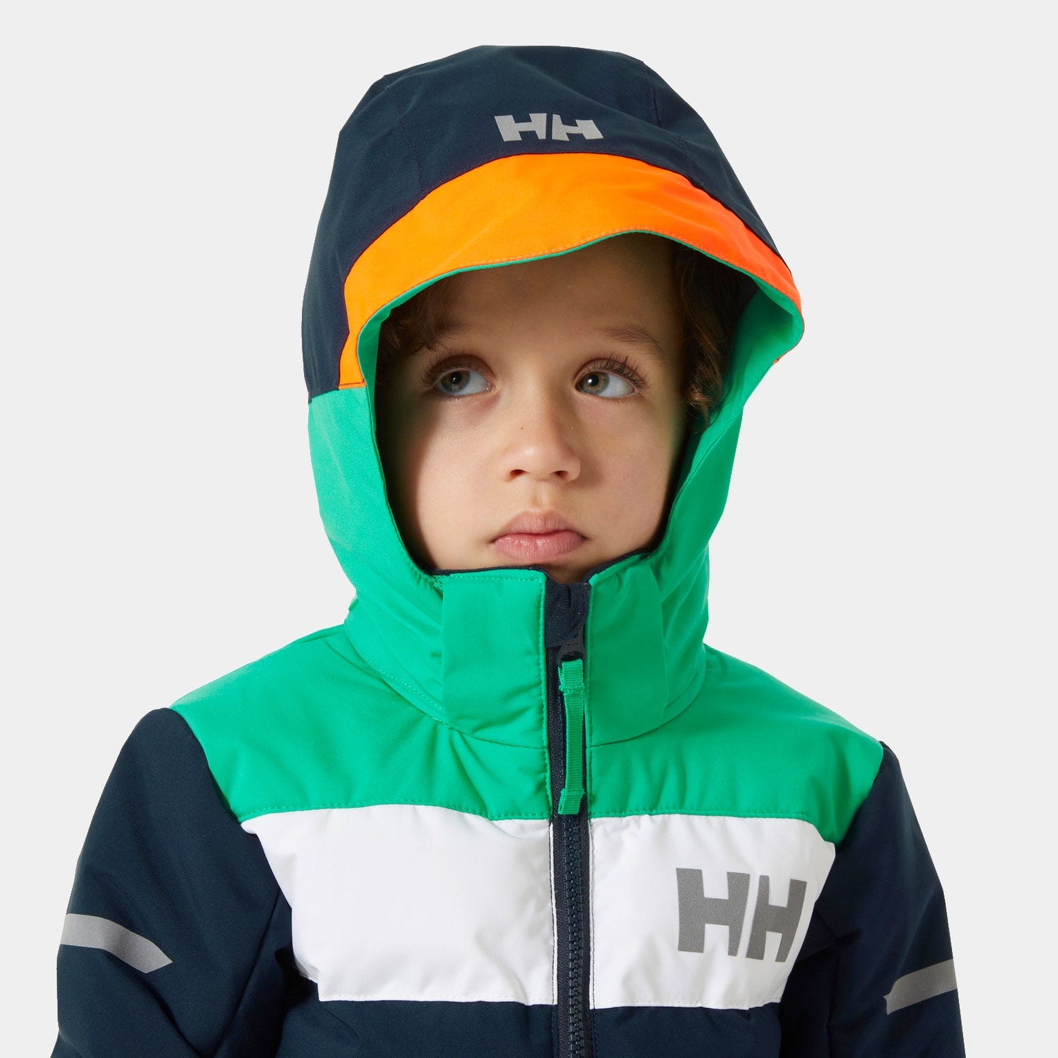 Kids’ Vertical Insulated Ski Jacket