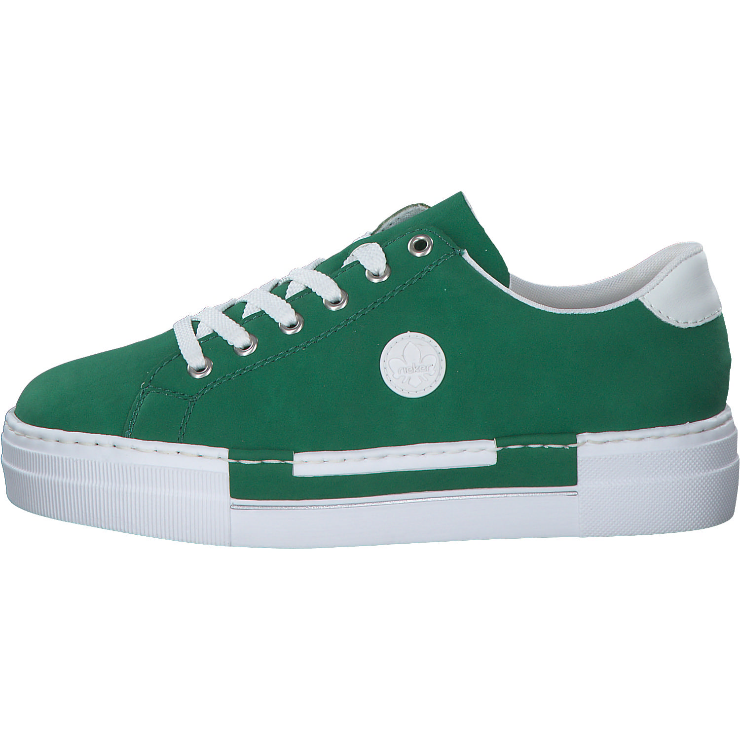 Rieker N49W1, Schnürschuhe, Damen, Grün