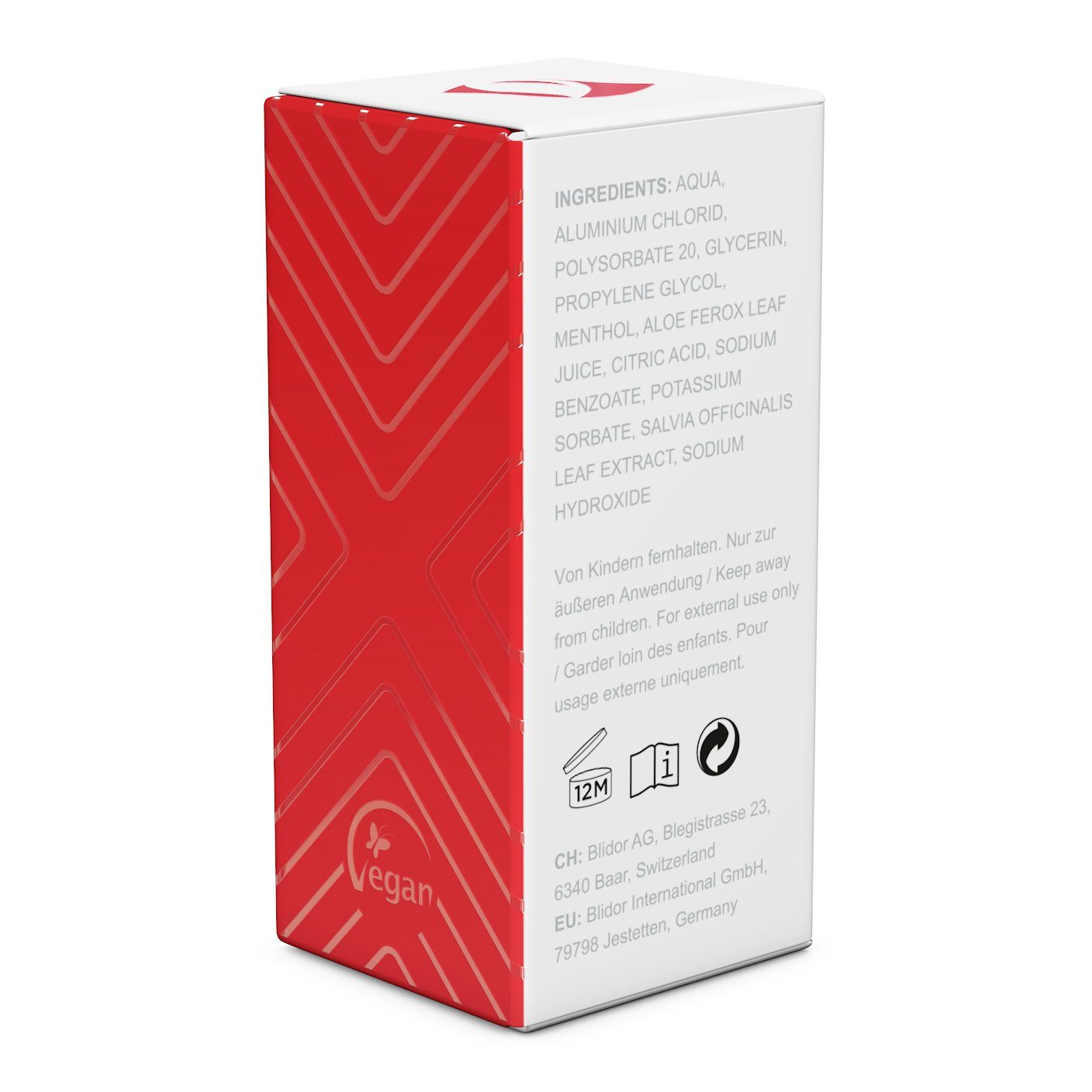 hidry Deo-Creme hidry®max Antitranspirant 50 ml, flüssig, schweißhemmend, geruchsreduzierend