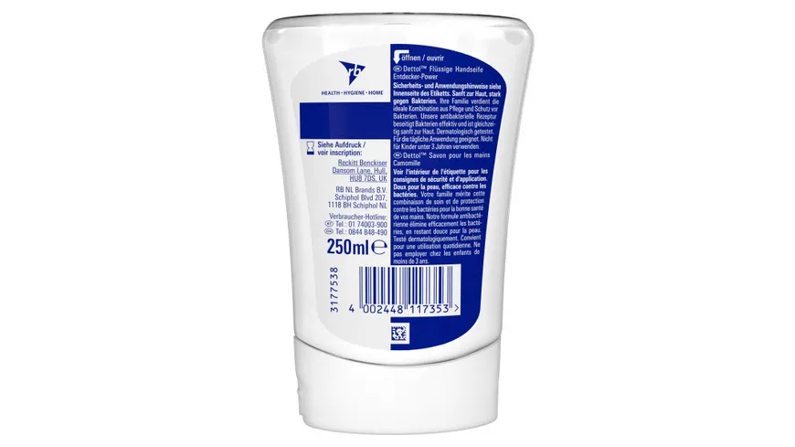 Dettol Flüssige Seife No-Touch Nachfüller Lotus & Kamille 250 ml