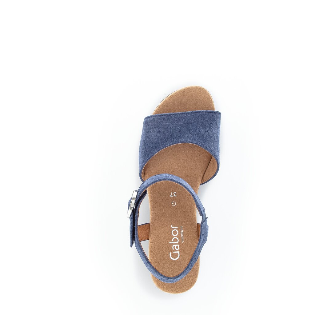 Gabor comfort Plateau Sandale blau