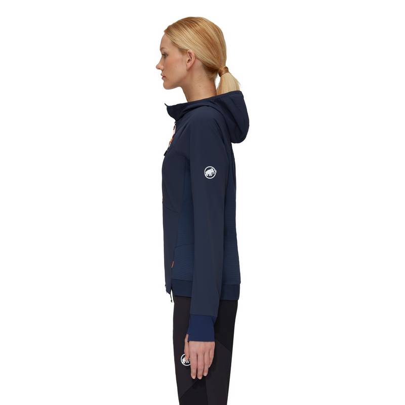 Mammut Aenergy Hybrid Hooded Softshelljacke Damen