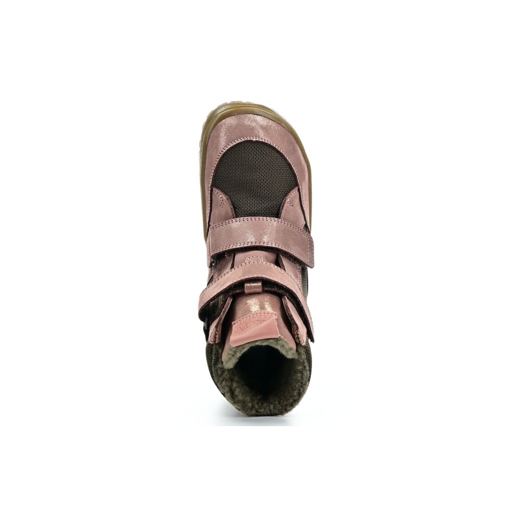 Froddo G3160233-9 Pink/Gold Winterbarfußschuhe