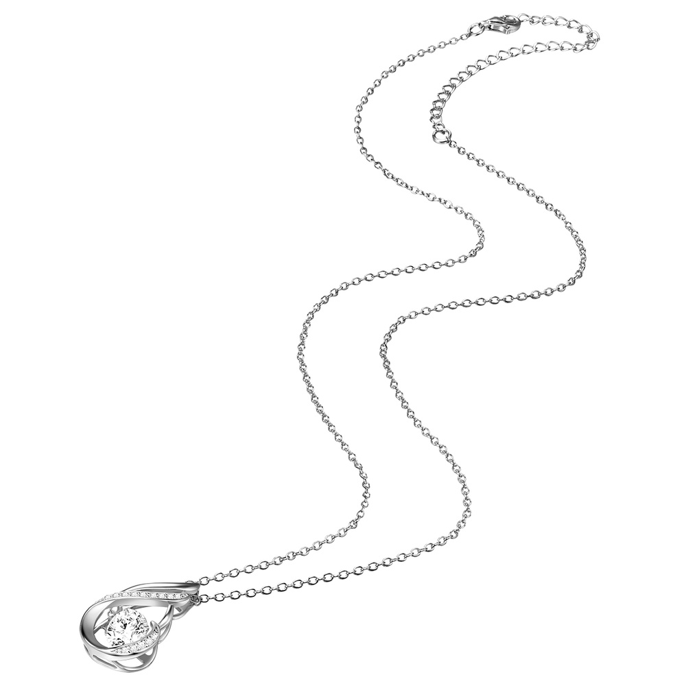 Rafaela Donata Collier en argent Argent sterling Oxyde de zirconium (CZ) en Argent collier
