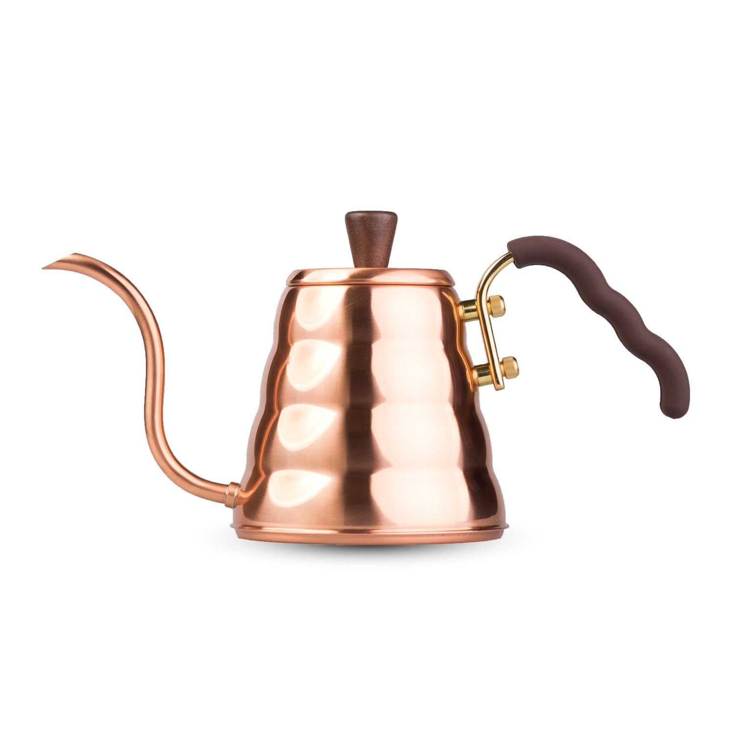 Hario Wasserkessel V60 Buono Drip Kettle Copper, Kupfer, 0,9l Fassungsvermögen