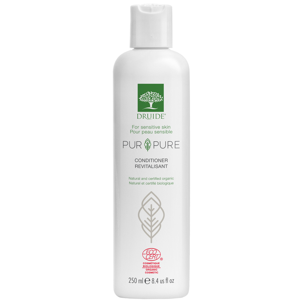 druide Conditioner Revitalisant hypoallergénique Pur&Pure Après-shampoing  hypoallergénique et bio à base d’aloé vera | Druide