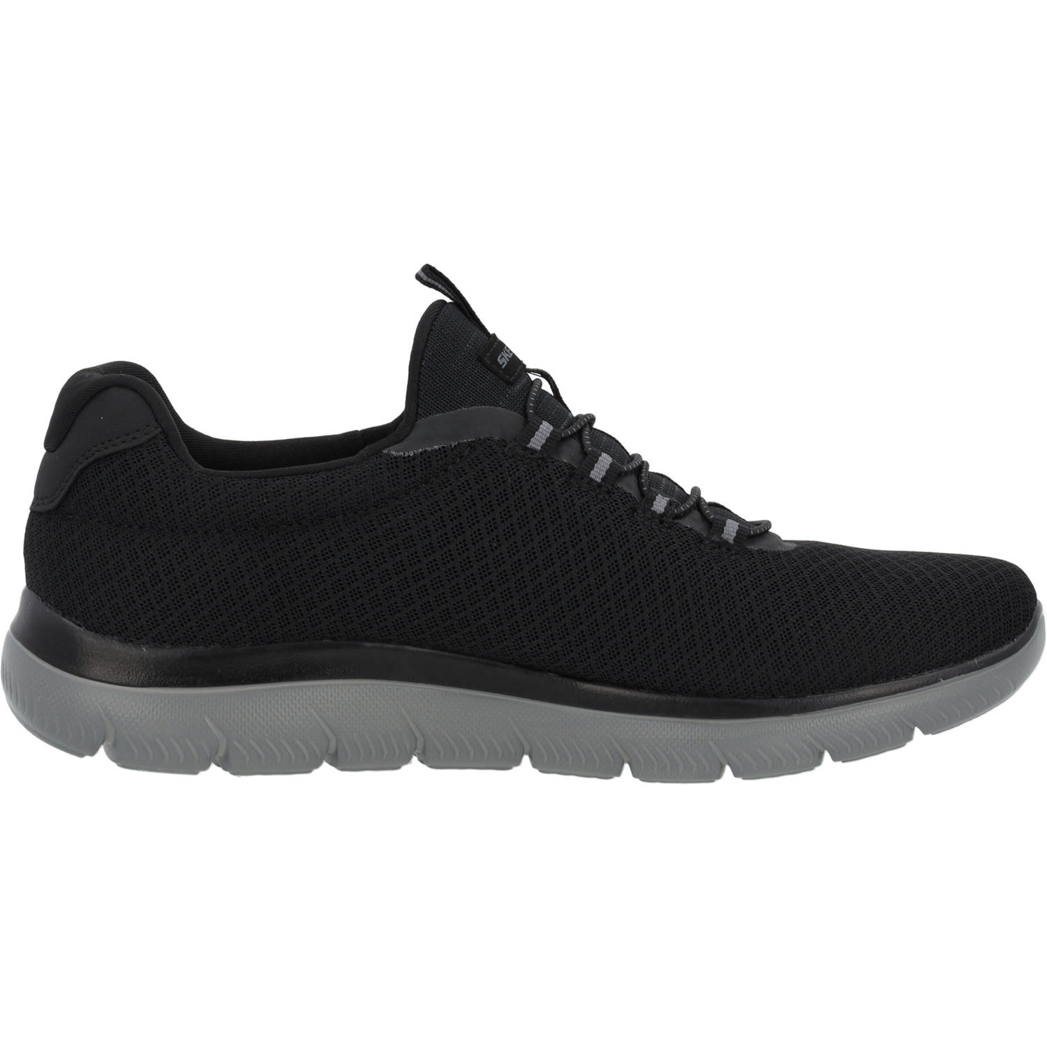 Skechers 52811, Sneakers Low, Herren, Schwarz (Black Charcoal)