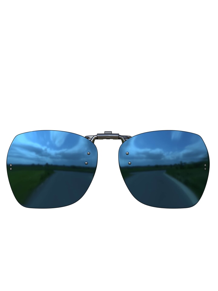BEZLIT Clip On Sonnenbrille in Blau Verspiegelt günstig kaufen onesize