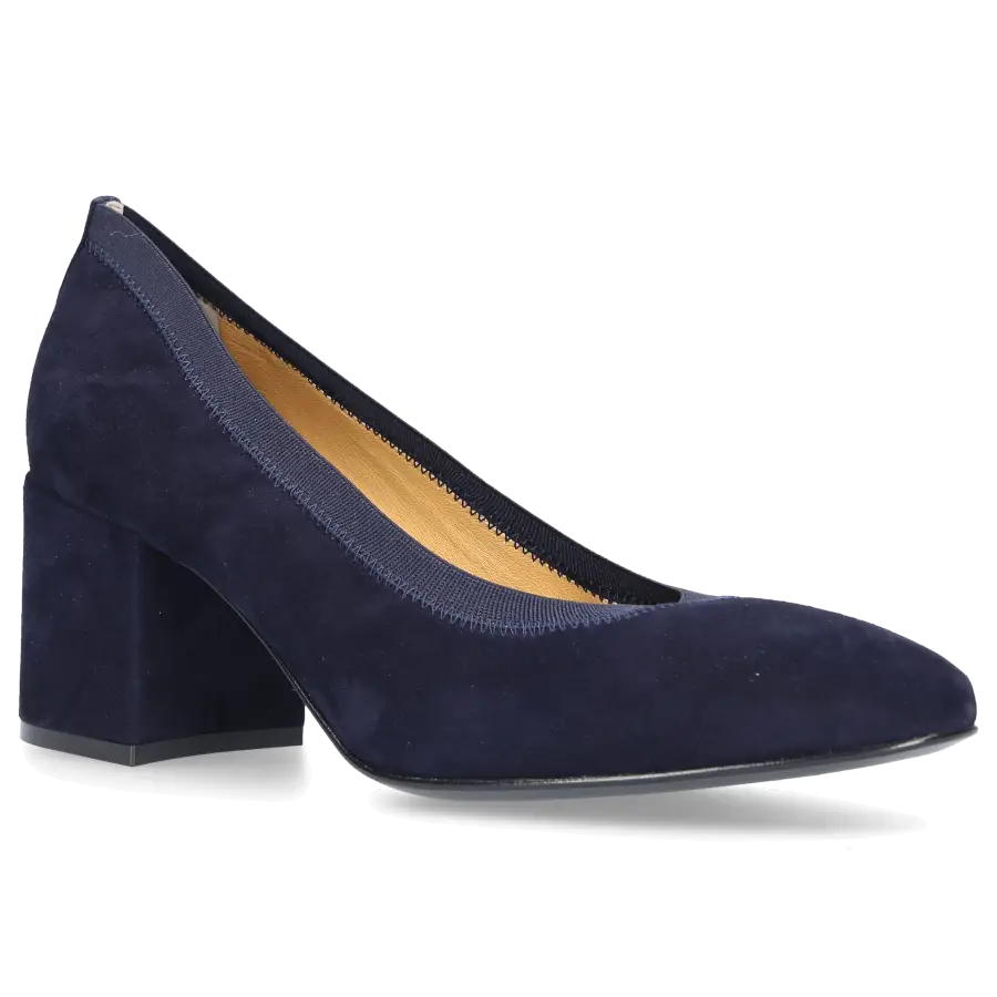 Truman's - Pumps 2333 Veloursleder - blau