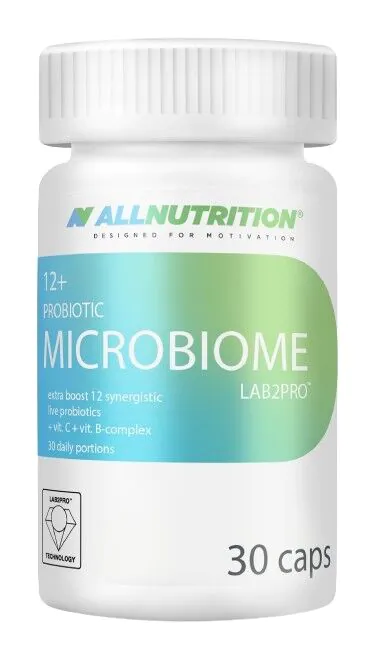 Allnutrition Probiotik Mikrobiom 12+ LAB2PRO 30 kapsula