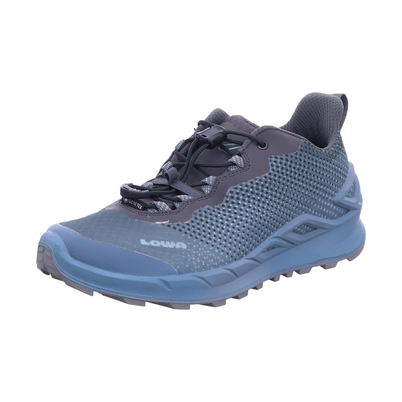 LOWA Freizeit Schnürer blau Merger GTX Lo Ws