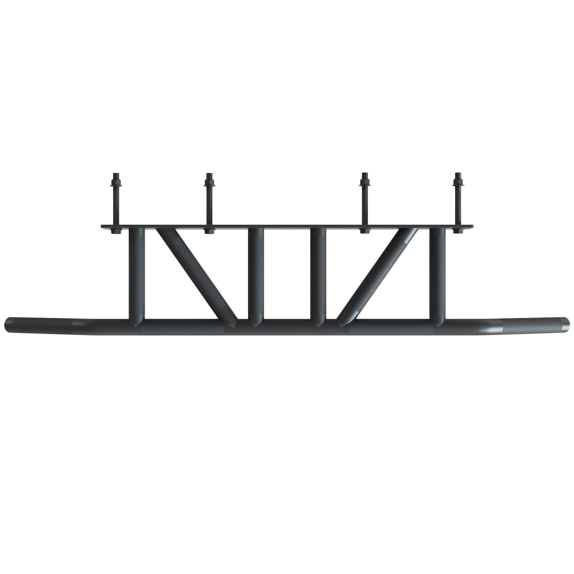 ATLETICA Power Rack R8 Pull-Up Bar Klimmzugstange, Gerändelte Griffe, Hochbelastbar