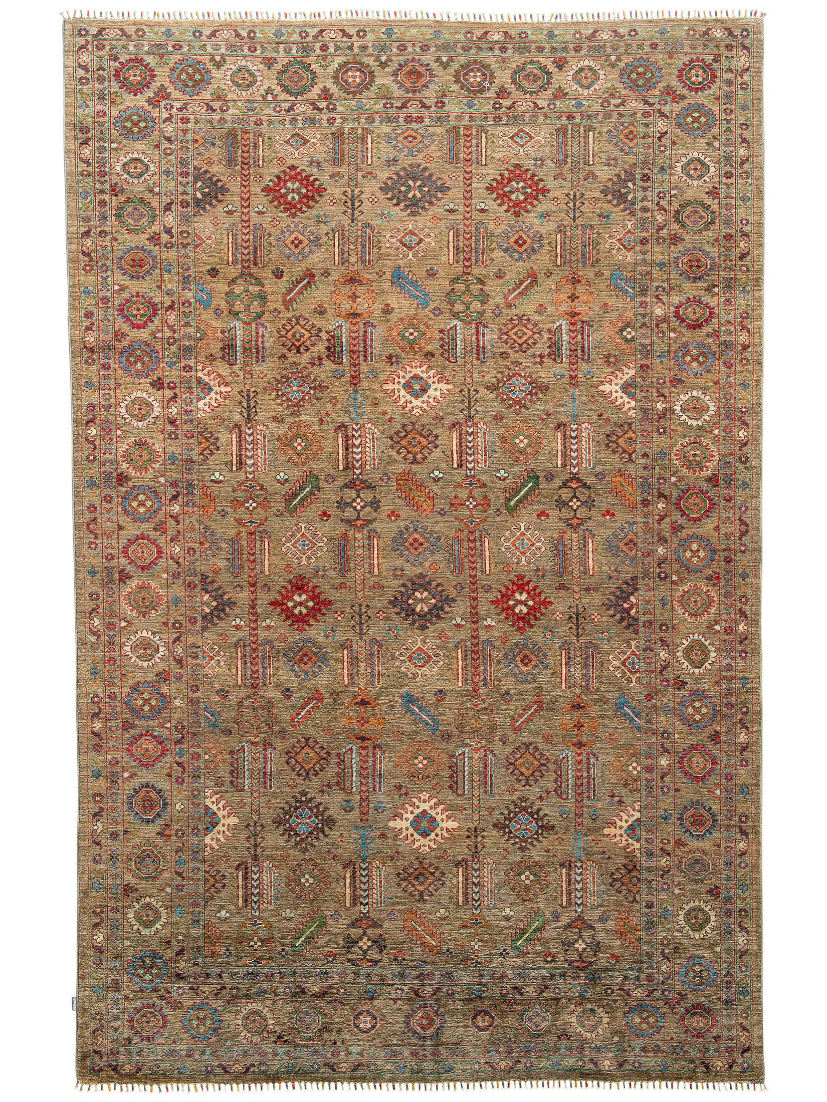 Kazak Ghazni ca. 196 x 301 cm, Unikat / Einzelstück