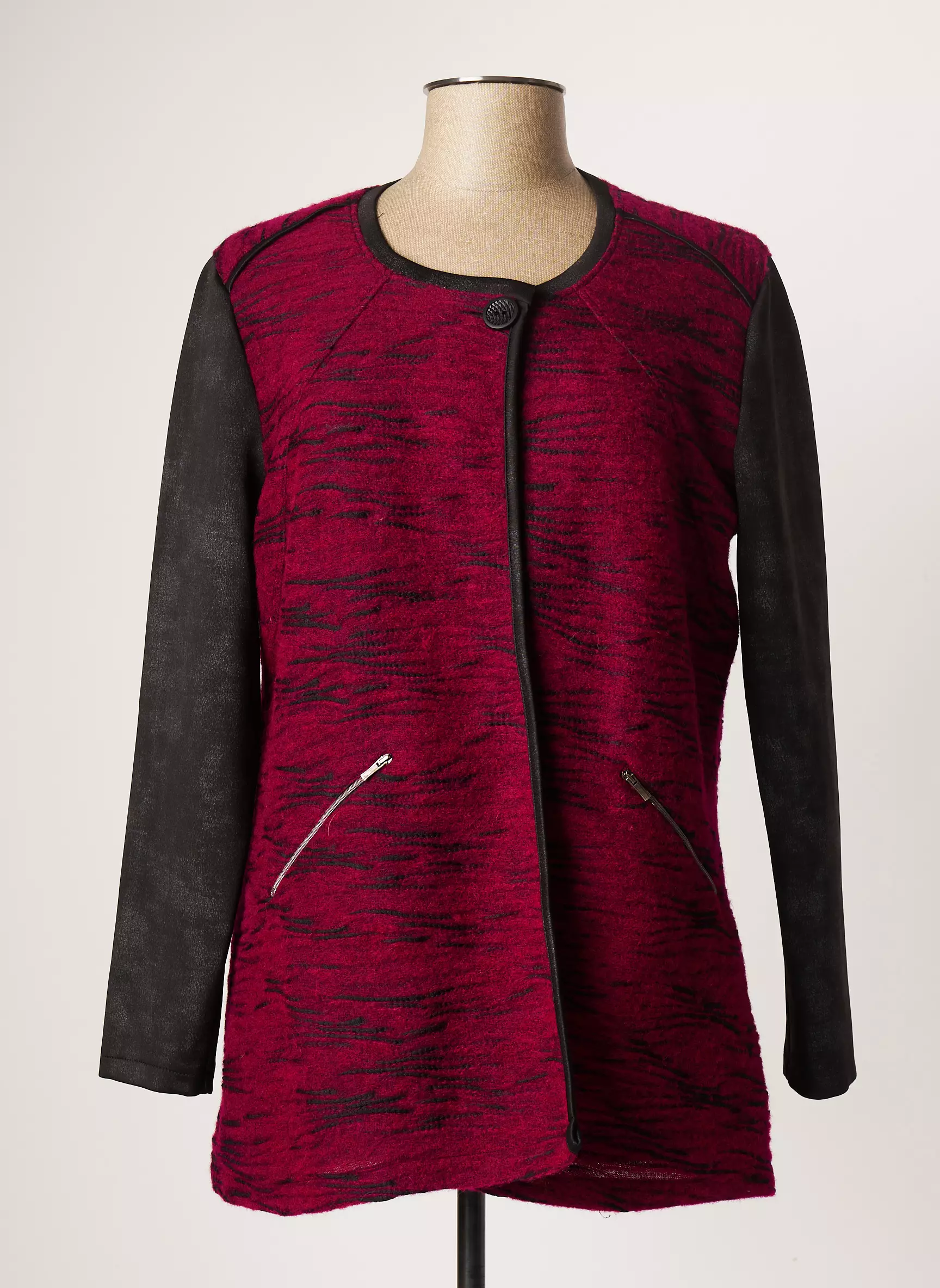 Jean Delfin Vestecasual Femme couleur rose