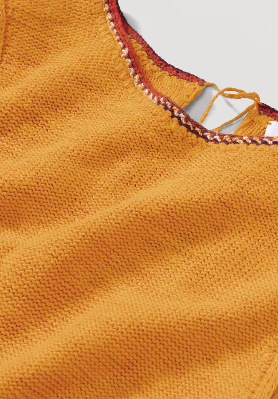 Strickkleid aus Bio-Baumwolle mit Kapok