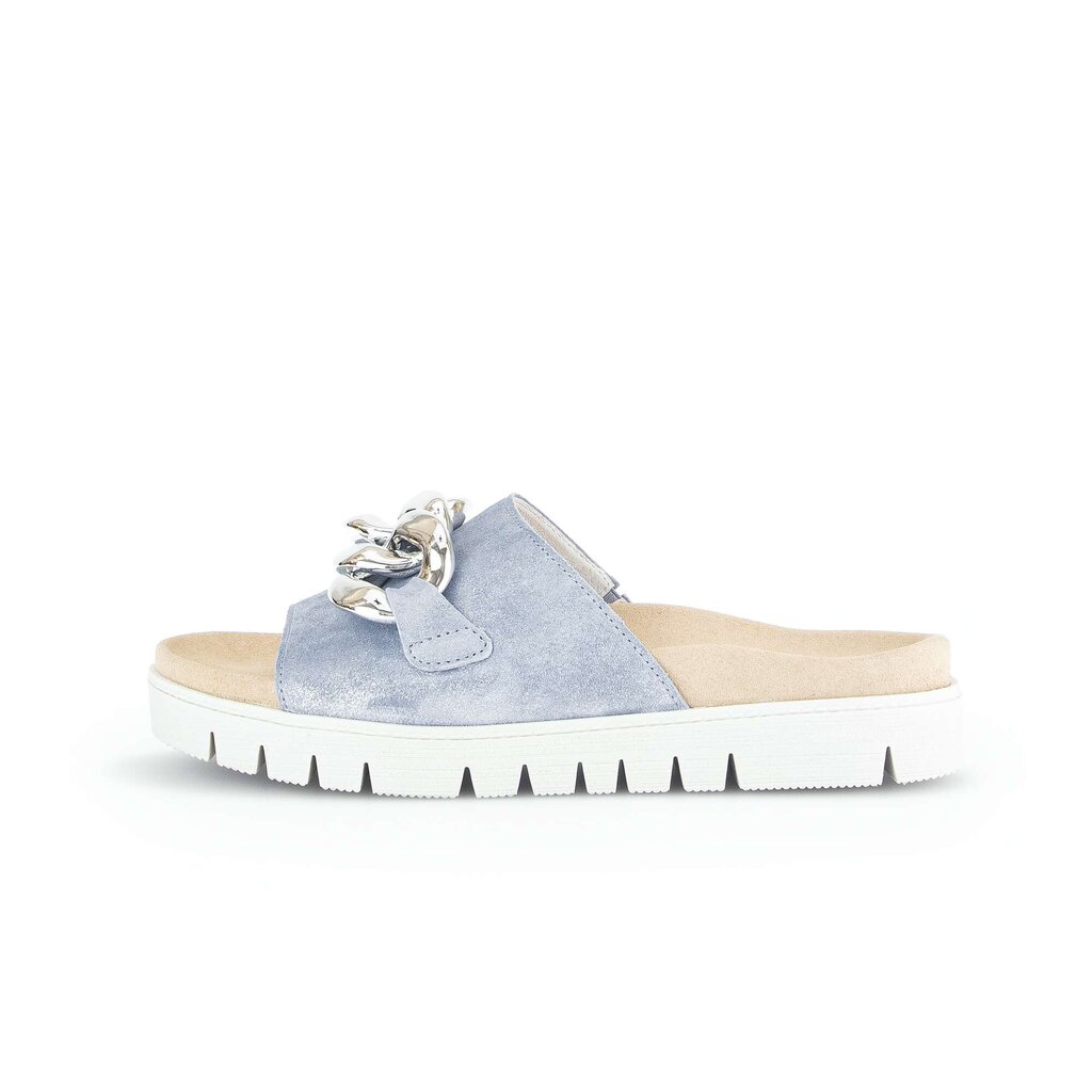 Gabor fashion Pantolette blau