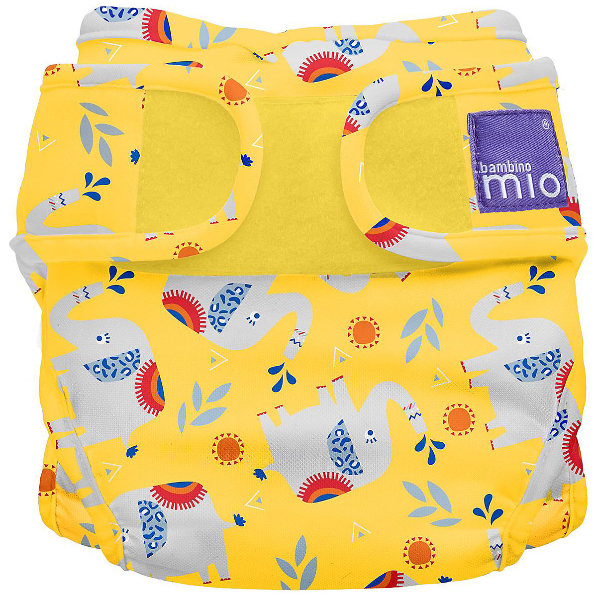 Bambino Mio, mioduo Windelüberhose, Elefanten Stampfen, Größe 1 (<9Kg)